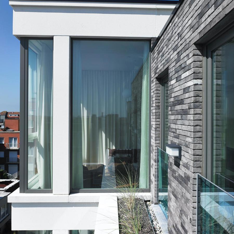 Stijlvolle En Lichtrijke Design Penthouse Met Prachtig Uitzicht Te Wenduine De Haan Exterior foto