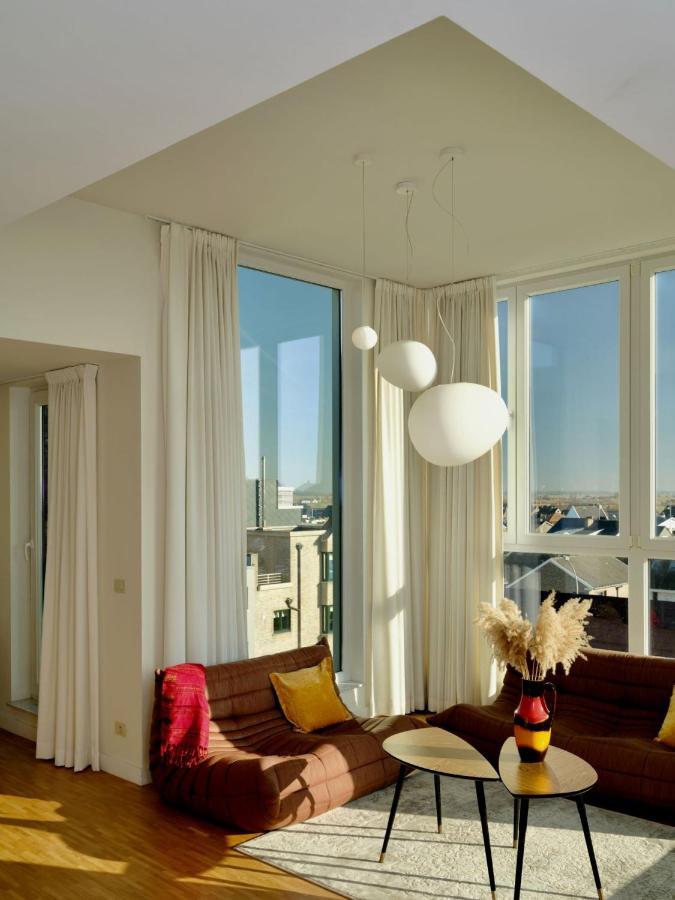 Stijlvolle En Lichtrijke Design Penthouse Met Prachtig Uitzicht Te Wenduine De Haan Exterior foto
