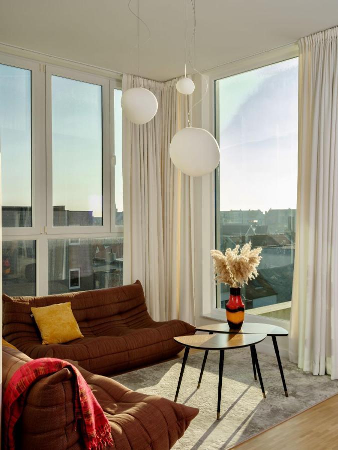 Stijlvolle En Lichtrijke Design Penthouse Met Prachtig Uitzicht Te Wenduine De Haan Exterior foto
