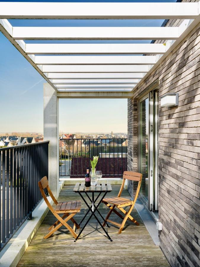 Stijlvolle En Lichtrijke Design Penthouse Met Prachtig Uitzicht Te Wenduine De Haan Exterior foto